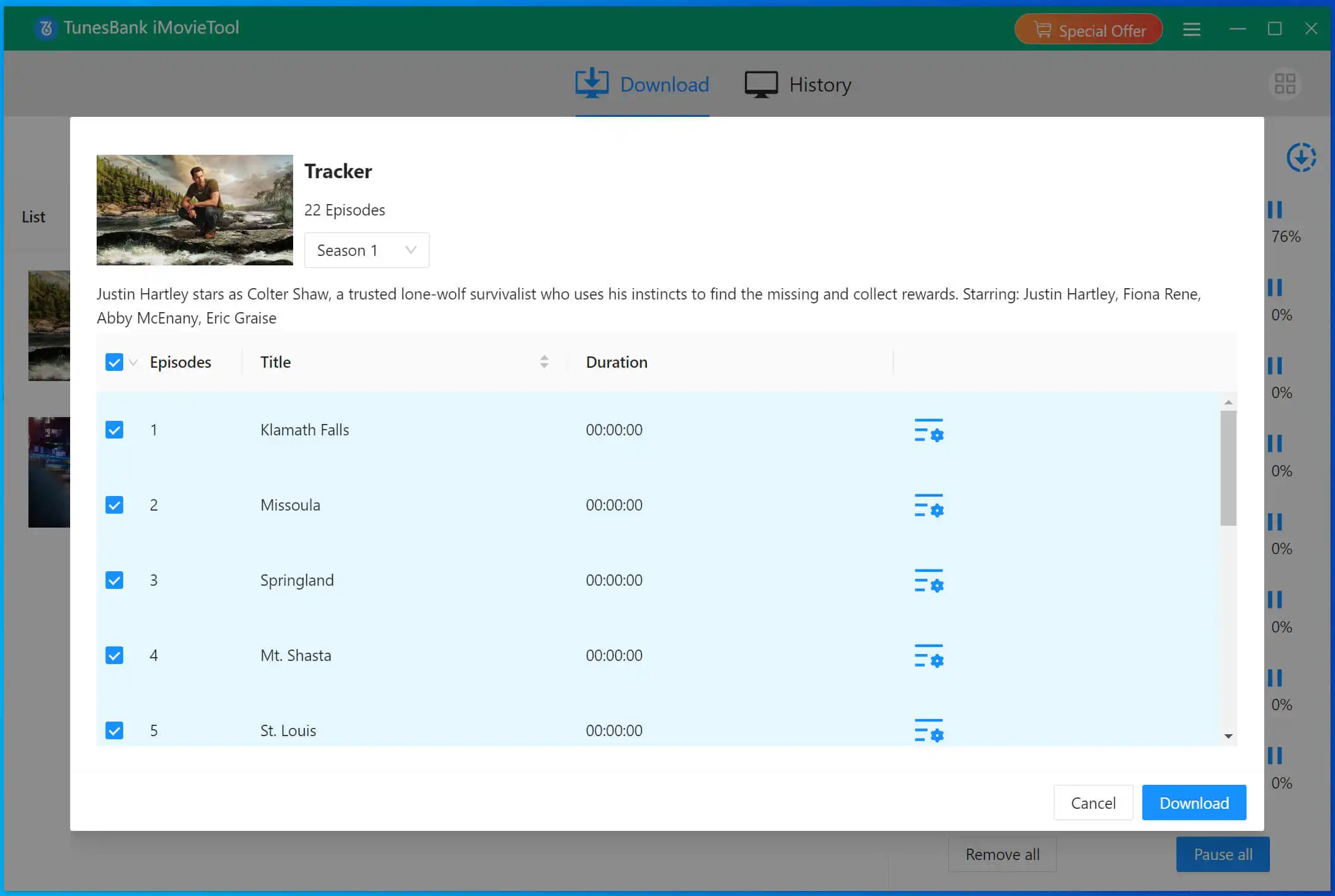 Download Paramount+ TV series