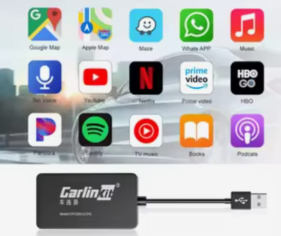 Play Netflix on Apple CarPlay via adapter