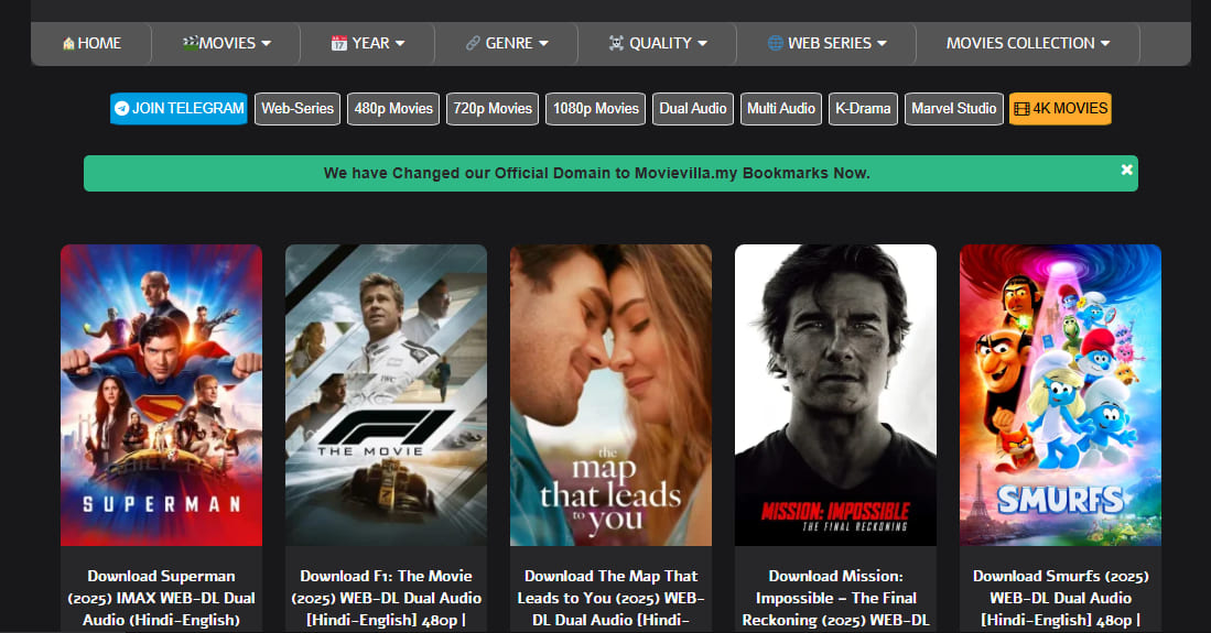 best mp4 movie download site - Movie Villa