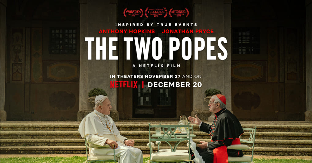 Best Christian Movies on Netflix - The Two Popes