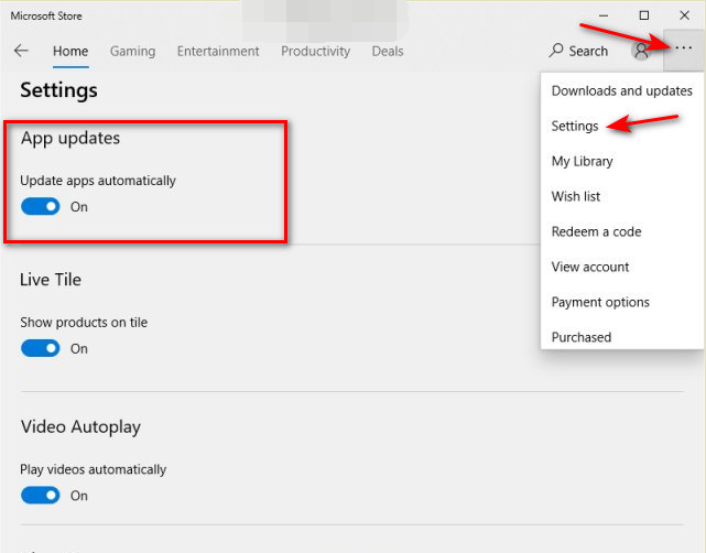 disable Windows 11 app updates