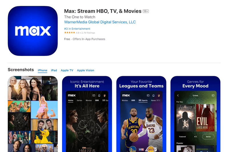 install Max app on Mac