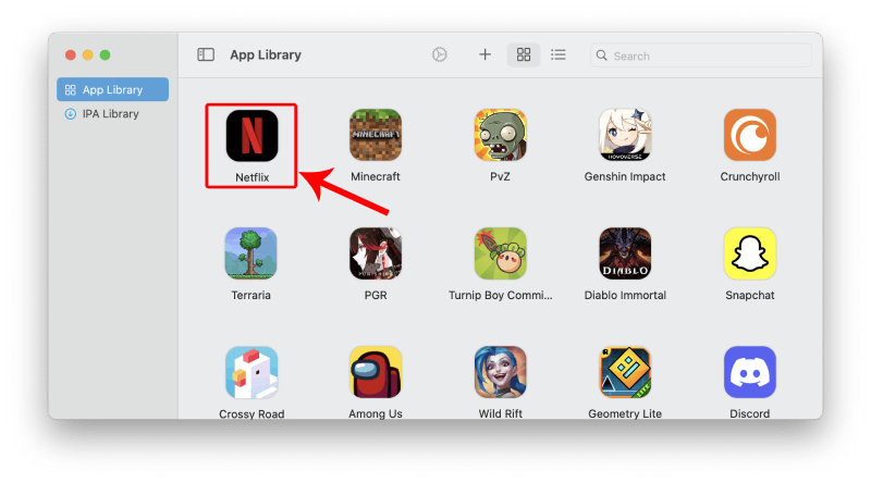 open netflix on playcover