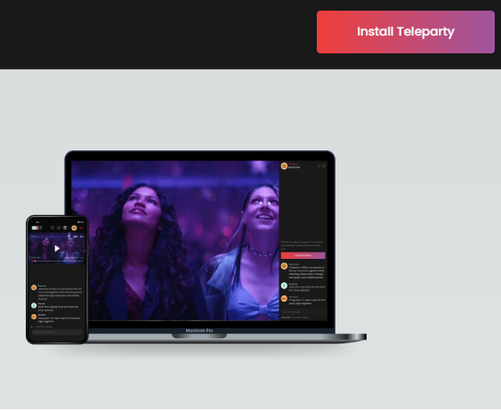 install Teleparty for HBO Max